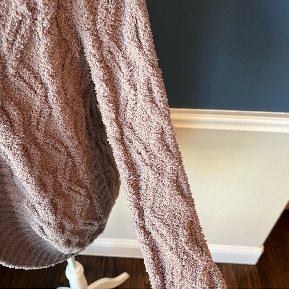 NWOT Sweet Lovely by Jen Cozy Blush Knit Sweater Size S - Picture 5 of 7